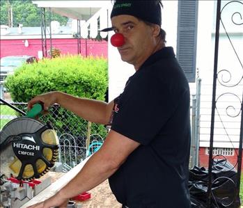 #rednoseday, team member at SERVPRO of Southern Scioto & Lawrence Counties